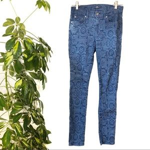 7 FOR ALL MANKIND Patterned Jeans